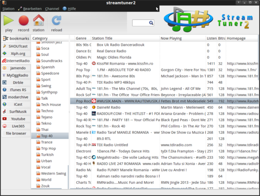 program window screenshot